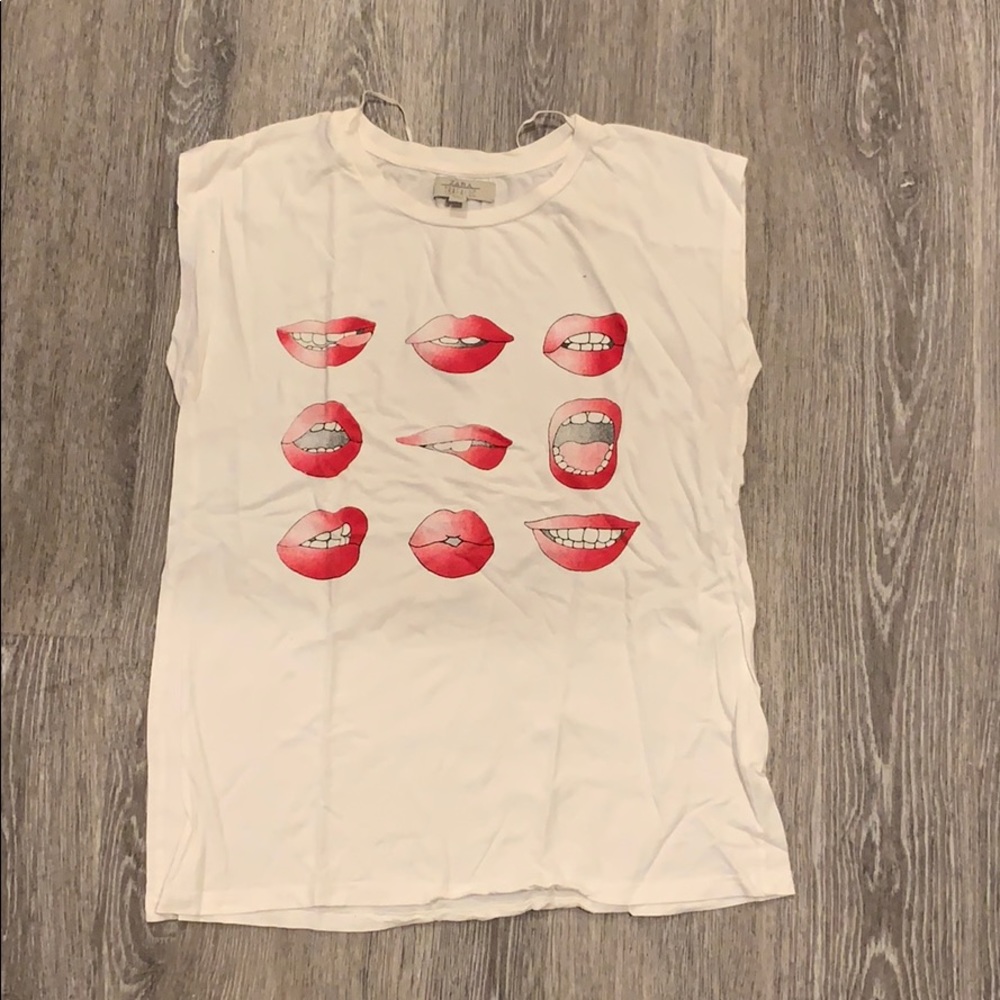 Graphic tank top